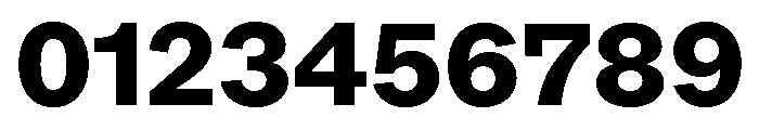 ABCROM Heavy Font OTHER CHARS