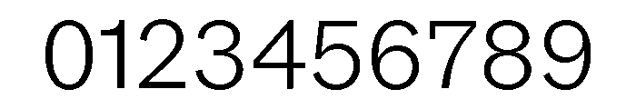 ABCROM Light Font OTHER CHARS