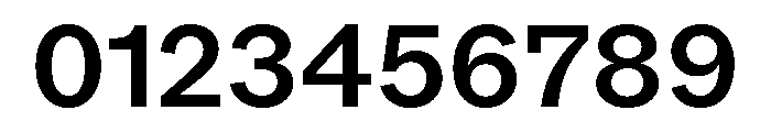 ABCROM Medium Font OTHER CHARS