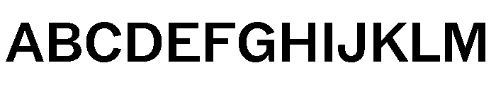 ABCROM Medium Font UPPERCASE