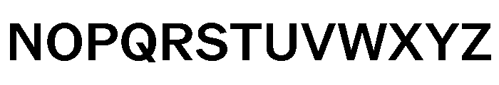 ABCROM Medium Font UPPERCASE