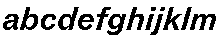 ABCROM MediumItalic FONT