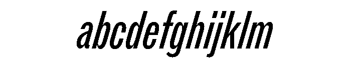 ABCROMCompressed BookItalic FONT