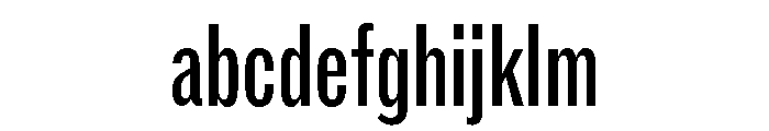 ABCROMCompressed Book FONT
