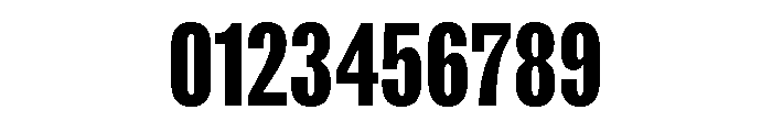 ABCROMCompressed Heavy Font OTHER CHARS