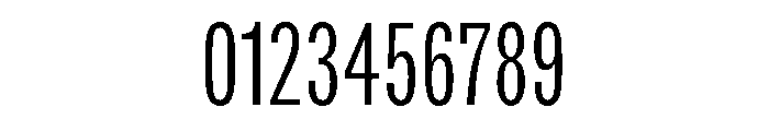 ABCROMCompressed Light Font OTHER CHARS