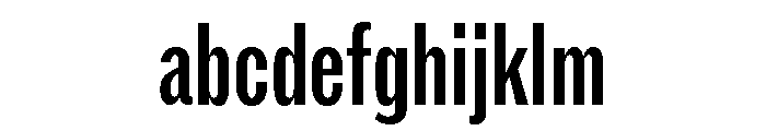ABCROMCompressed Medium FONT