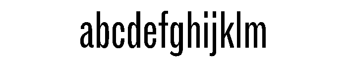 ABCROMCompressed Regular FONT
