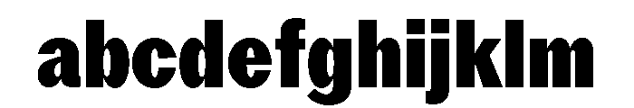 ABCROMCondensed Black FONT