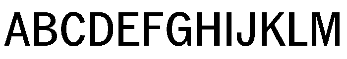 ABCROMCondensed Book Font UPPERCASE