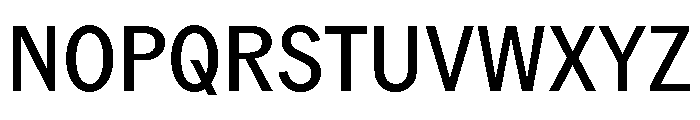 ABCROMCondensed Book Font UPPERCASE