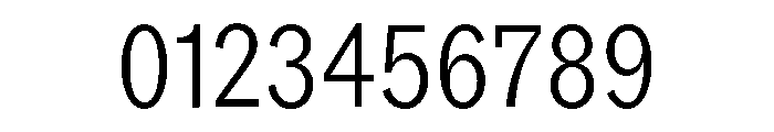 ABCROMCondensed Light Font OTHER CHARS