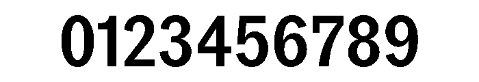 ABCROMCondensed Medium Font OTHER CHARS