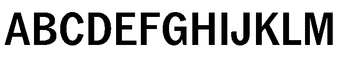 ABCROMCondensed Medium Font UPPERCASE