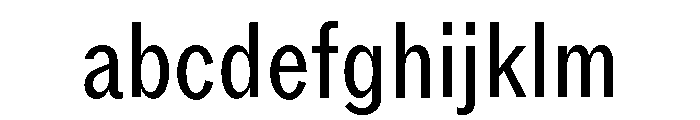 ABCROMCondensed Regular FONT