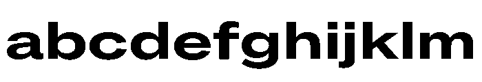 ABCROMExtended Bold FONT