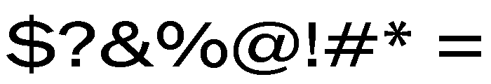 ABCROMExtended Book Font OTHER CHARS