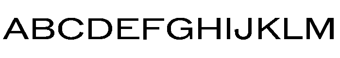 ABCROMExtended Book Font UPPERCASE