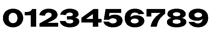 ABCROMExtended Heavy Font OTHER CHARS