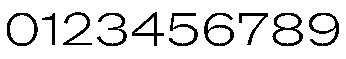 ABCROMExtended Light Font OTHER CHARS