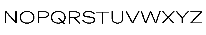 ABCROMExtended Light Font UPPERCASE