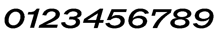 ABCROMExtended MediumItalic Font OTHER CHARS
