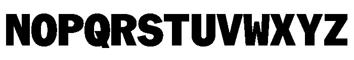 ABCROMMono Black Font UPPERCASE