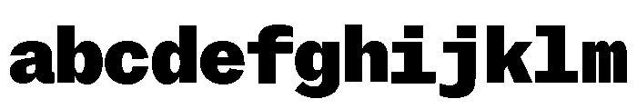 ABCROMMono Black FONT