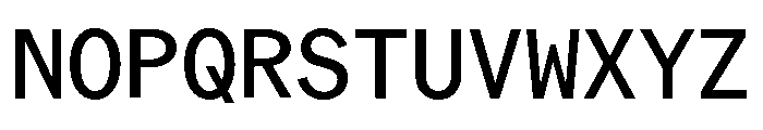ABCROMMono Book Font UPPERCASE