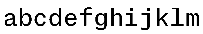 ABCROMMono Regular FONT