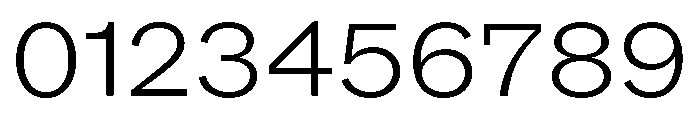 ABCROMWide Light Font OTHER CHARS