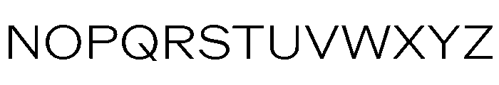 ABCROMWide Light Font UPPERCASE