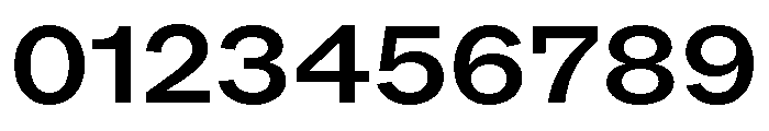 ABCROMWide Medium Font OTHER CHARS