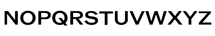 ABCROMWide Medium Font UPPERCASE