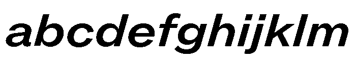 ABCROMWide MediumItalic FONT