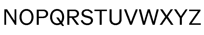 ABCROMWidthsVariable Regular Font UPPERCASE