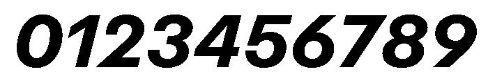 ABCRepro BoldItalic Font OTHER CHARS