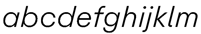ABCRepro LightItalic FONT