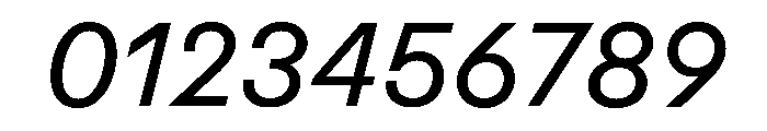 ABCRepro RegularItalic Font OTHER CHARS