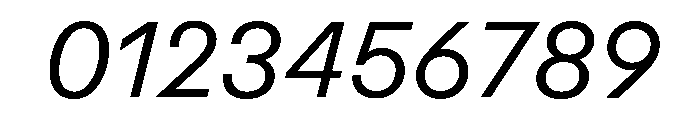 ABCRepro ScreenItalic Font OTHER CHARS