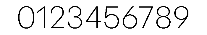 ABCRepro Thin Font OTHER CHARS