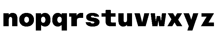 ABCReproMono Black Font LOWERCASE