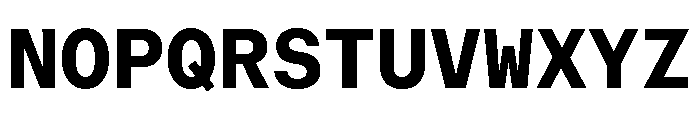 ABCReproMono Bold Font UPPERCASE