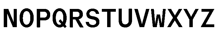 ABCReproMono Medium Font UPPERCASE