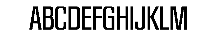 ABCSchengenCoreCyrillicVariable Regular Font UPPERCASE