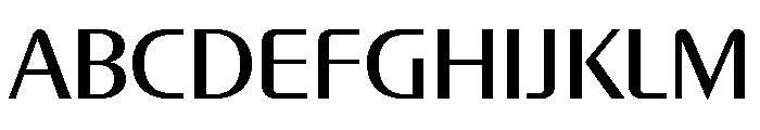 ABCSchengenLineCyrillicVariable Regular Font UPPERCASE