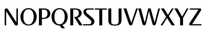 ABCSchengenLineCyrillicVariable Regular Font UPPERCASE