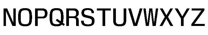 ABCSchengenMonoVariable ARegular 2 Font UPPERCASE