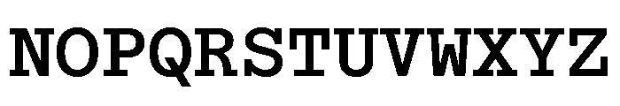 ABCSimonMono Bold Font UPPERCASE