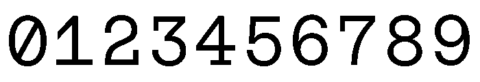 ABCSimonMono Regular Font OTHER CHARS